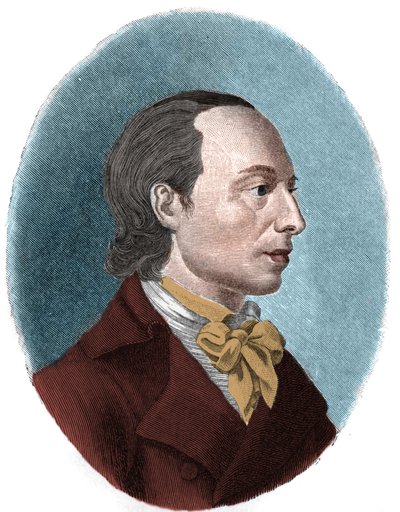 Ritratto di Johann Heinrich Voss da Unknown artist