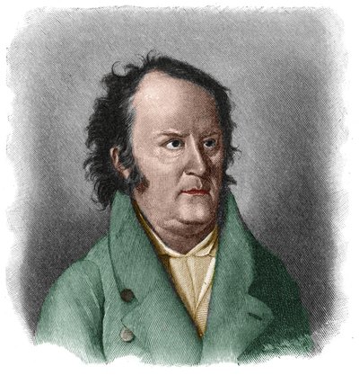 Ritratto di Johann Ludwig Tieck (1773-1853) poeta e scrittore tedesco di stile romantico. da Unknown artist