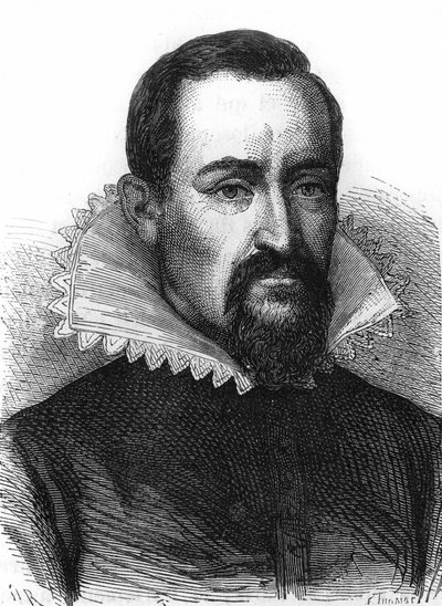 Ritratto di Johannes Kepler, astronomo (1571-1630). da Unknown artist
