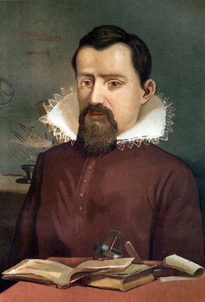 Ritratto di Johannes Kepler (Keppler), astronomo (1571 - 1630), da 