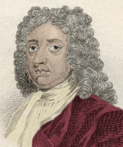 Ritratto di John Churchill, primo duca di Marlborough (1650-1722), generale e statista inglese. Incisione del XIX secolo da Unknown artist