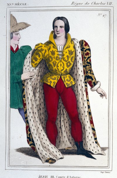 Ritratto di Giovanni III di Astarac da Unknown artist