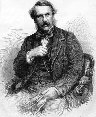 Ritratto di John Laird Mair Lawrence, amministratore britannico (1811-1879). Governatore dell