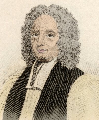 Ritratto di John Potter (ca. 1674-1747), ecclesiastico inglese e arcivescovo di Canterbury. Incisione del XIX secolo da Unknown artist
