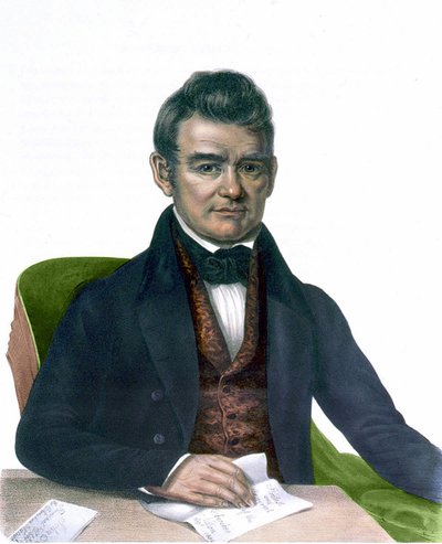 Ritratto di John Ross, incisione del 1843 da Unknown artist