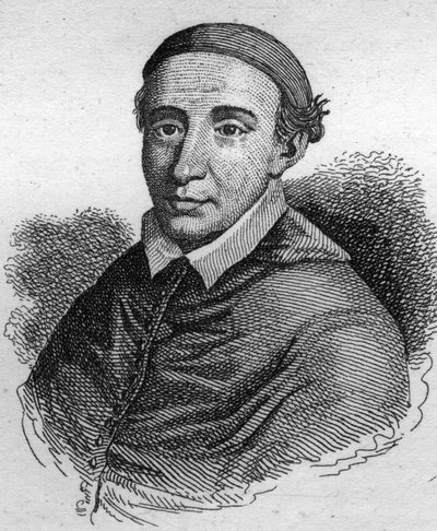 Ritratto di Giovanni de La Balue (1421-1491) Cardinale Vescovo di Evreux e Amonier del Re Luigi XI. Incisione del 1835. da Unknown artist