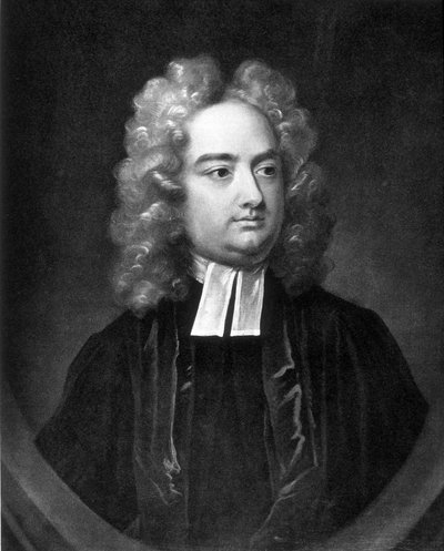 Ritratto di Jonathan Swift (1667-1745) da Unknown artist