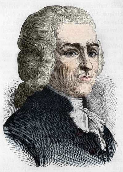Ritratto di Joseph Ignace Guillotin (1738-1814), medico e politico francese da Unknown artist