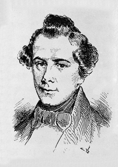 Ritratto di Joseph Lanner, compositore, violinista e direttore d