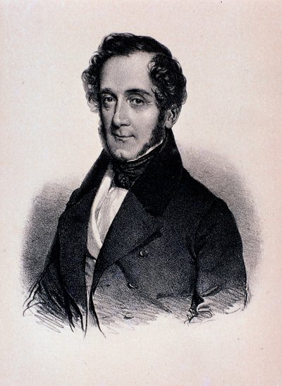 Ritratto di Joseph Mayseder (litografia) da Unknown artist