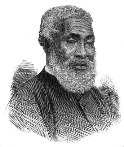 Ritratto di Josiah Henson (1789 - 1883) schiavo nel Maryland fuggito in Canada Superiore nel 1830, nel 1834 fondò la comunità Dawn, vicino a Dresda, per accogliere gli schiavi fuggiti dagli Stati Uniti, fu il modello del personaggio principale del libro "L da Unknown artist