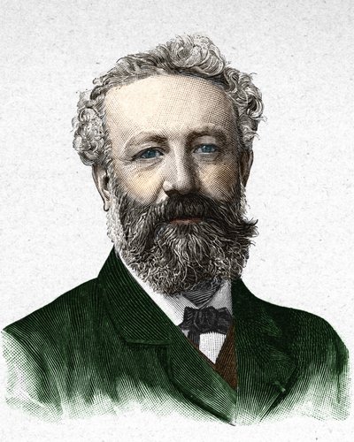 Ritratto di Jules Verne, scrittore francese (1828-1905) da Unknown artist