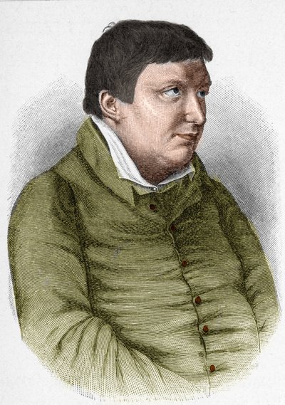 Ritratto di Karl Wilhelm Friedrich von Schlegel (1772-1829) filosofo, critico e scrittore tedesco del Movimento Romantico da Unknown artist