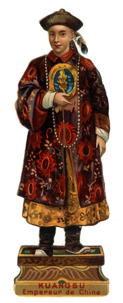 Ritratto di Kuangsu (Guangxu, Kouang-Siu o Kouang Siu) da Unknown artist