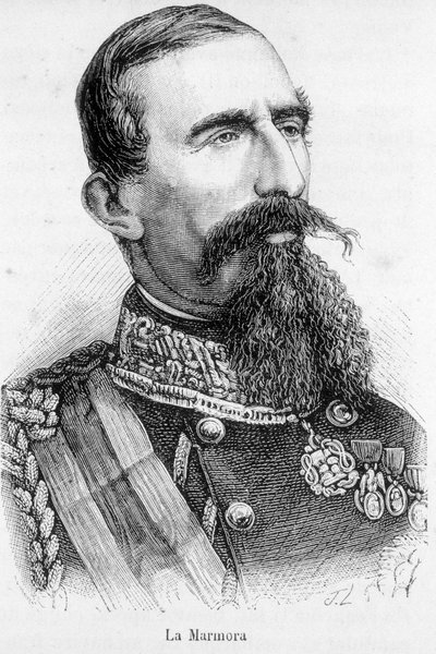 Ritratto di Alfonso Ferrero, Cavaliere La Marmora, Presidente del Consiglio del Regno d