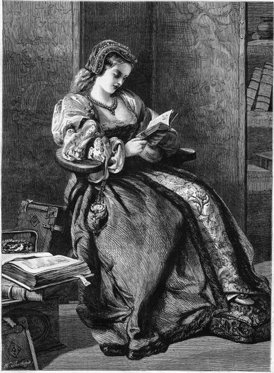 Ritratto di Lady Jeanne Grey da Unknown artist