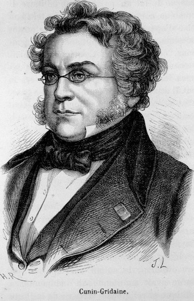 Ritratto di Laurent Cunin-Gridaine da Unknown artist