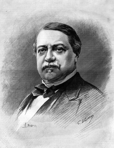 Ritratto di Leon Say (1826-1896), politico ed economista francese da Unknown artist