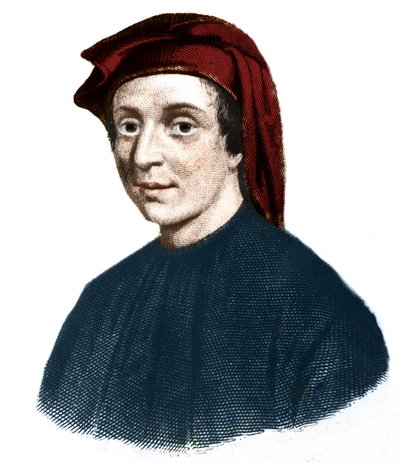 Ritratto di Leonardo Fibonacci (1170-1245). (Leonardo da Pisa). Matematico italiano. da Unknown artist