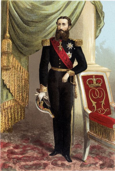 Ritratto di Leopoldo II, Re dei Belgi da Unknown artist