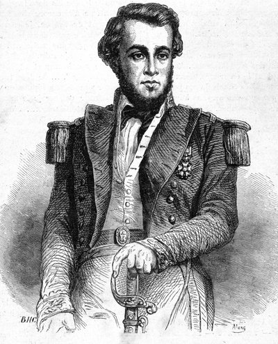 Ritratto del tenente Bellot (1826-1853) - in 