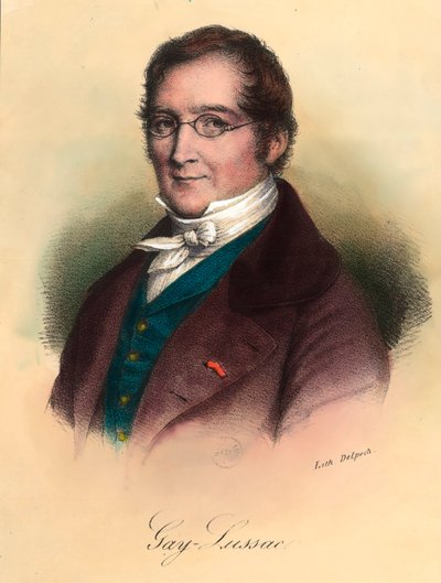 Ritratto di Louis-Joseph Gay-Lussac (1778 - 1850), chimico e fisico francese da Unknown artist