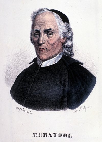 Ritratto di Louis Antoine Muratori da Unknown artist