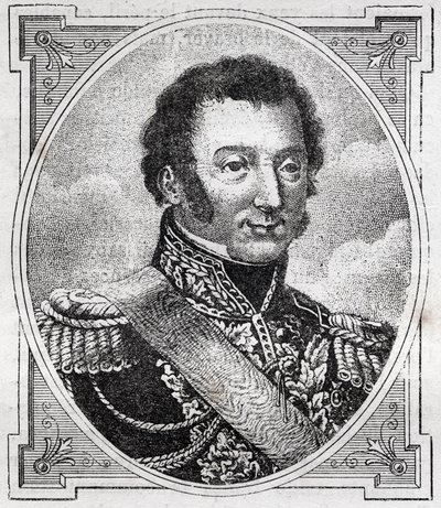 Ritratto di Louis Auguste Victor de Ghaisne de Bourmont (1773-1846), maresciallo di Francia da Unknown artist