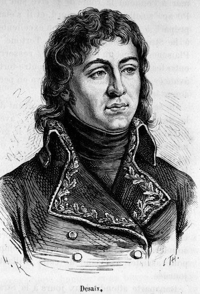 Ritratto di Louis Charles Antoine Desaix de Veygoux (1768-1800), generale francese. da Unknown artist