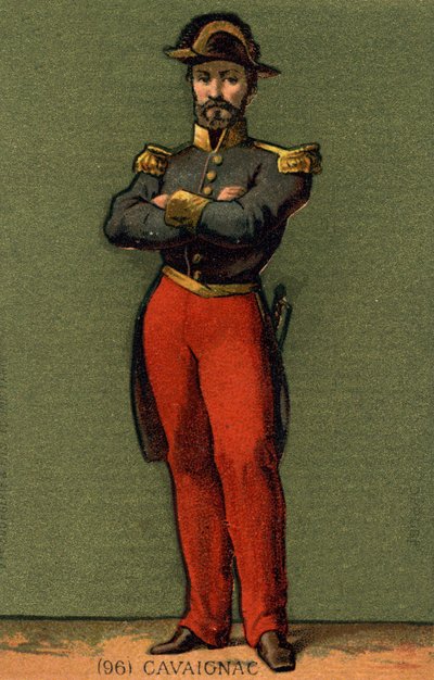 Ritratto di Louis Eugène Cavaignac (1802-1857), generale e politico francese da Unknown artist