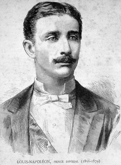 Ritratto di Luigi Napoleone, Principe Imperiale (1856 - 1879) (figlio di Napoleone III) - in "I Contemporanei", s.d. fine XIX secolo da Unknown artist