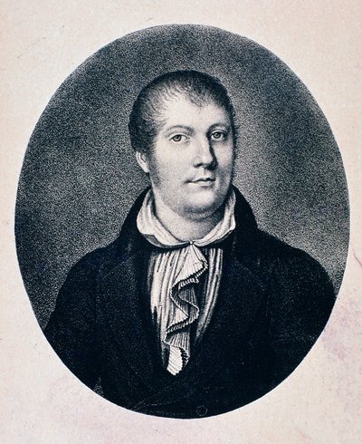 Ritratto di Louis Spohr (incisione) da Unknown artist