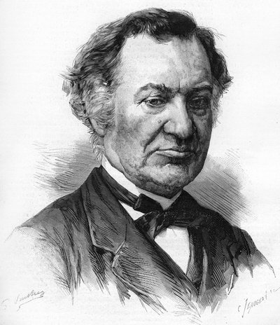 Ritratto di Louis Veuillot (1813-1883), giornalista e scrittore francese da Unknown artist