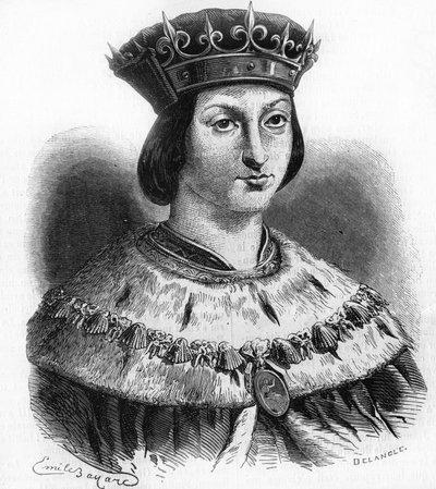 Ritratto di Luigi XII (1462-1515), re di Francia. da Unknown artist