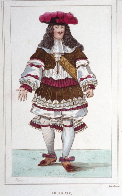 Ritratto di Luigi XIV (1638 - 1715), re di Francia da Unknown artist