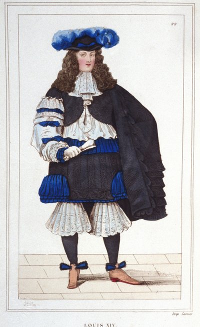 Ritratto di Luigi XIV (1638 - 1715), Re di Francia da Unknown artist