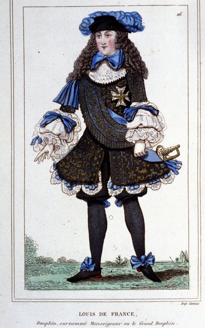 Ritratto di Luigi di Francia, Duca di Borgogna (1682 - 1712) noto come 