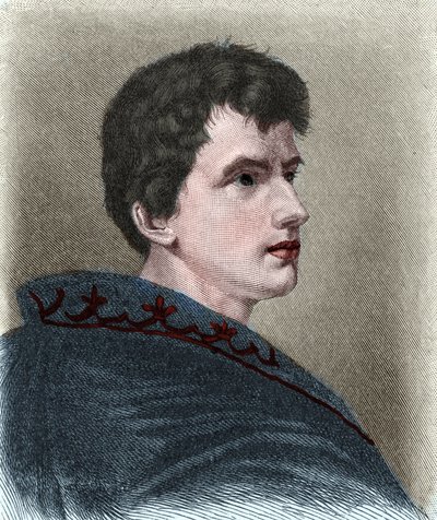 Ritratto di Ludwig Joachim von Arnim detto Achim von Arnim (1781-1831), romanziere, giornalista, drammaturgo e poeta romantico tedesco. da Unknown artist