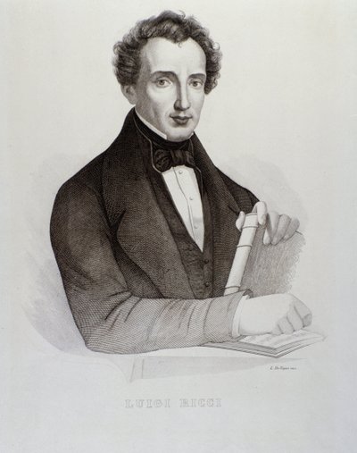 Ritratto di Luigi Ricci da Unknown artist