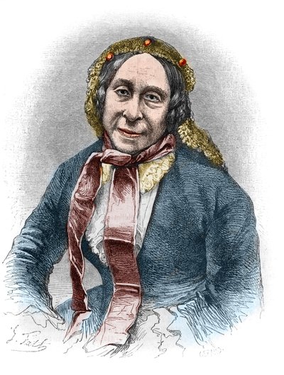 Ritratto di Madame Desbordes Valmore (Marceline Felicite Josephine Desbordes-Valmore) da Unknown artist