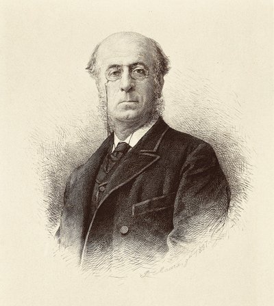 Ritratto di Manuel Silvela y la Vielleuze (1830-1892), politico spagnolo da Unknown artist