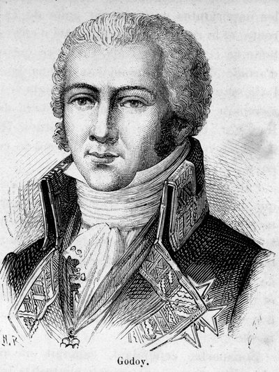 Ritratto di Manuel de Godoy, Duca di Alcudia, Principe della Pace (1767-1851), politico spagnolo da Unknown artist