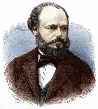 Ritratto di Marcel Deprez (1843-1918), ingegnere e fisico francese da Unknown artist