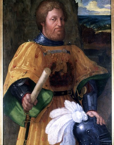 Ritratto di Marcoantonio Colonna, generale che partecipò alla Battaglia di Lepanto nel 1571. Dipinto dell