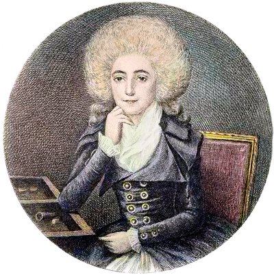 Ritratto di Marie Adrienne Francoise de Noailles, Marchesa de La Fayette da Unknown artist