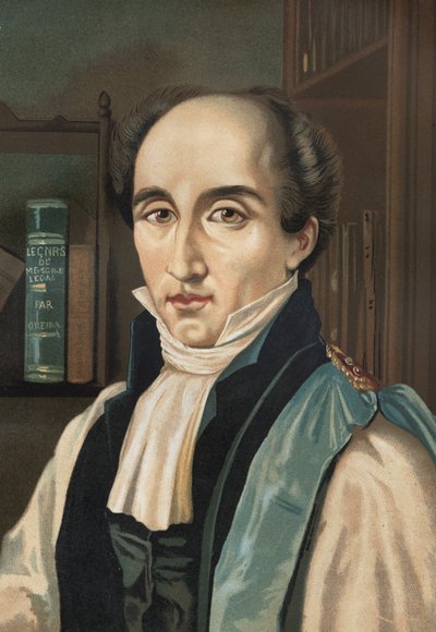 Ritratto di Mathieu Joseph Bonaventure Orfila, medico e chimico francese di origine spagnola da Unknown artist