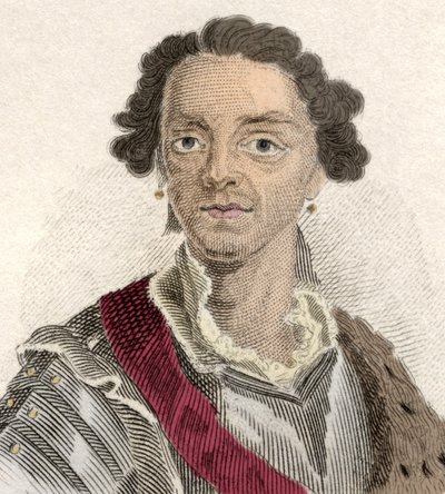 Ritratto di Maurizio di Sassonia (Hermann Moritz) (1696-1750), detto 