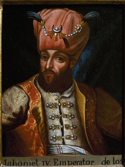 Ritratto di Mehmed IV detto il Cacciatore, Sultano dell
