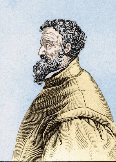 Ritratto di Michelangelo Buonarroti detto Michelangelo da Unknown artist