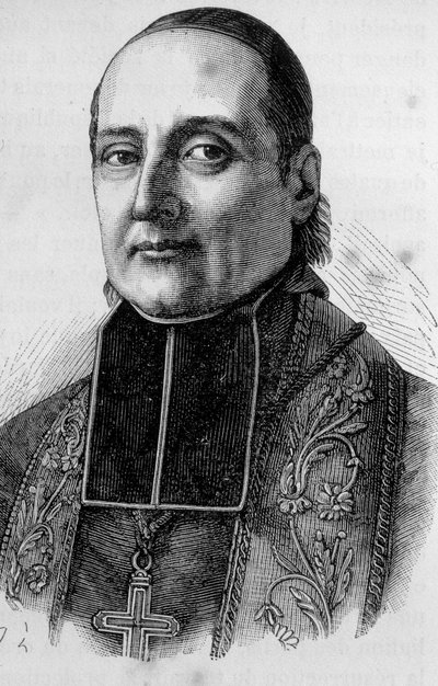 Ritratto di Monsignor Sibour, prelato francese (1792 -1857) da Unknown artist
